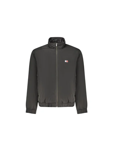 Geacă de blugi Tommy Jeans negru