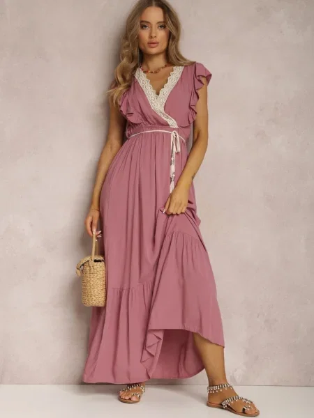 Rochie Ampanie roz