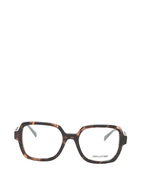Ochelari de soare Zadig&voltaire cu imprimeu geometric maro