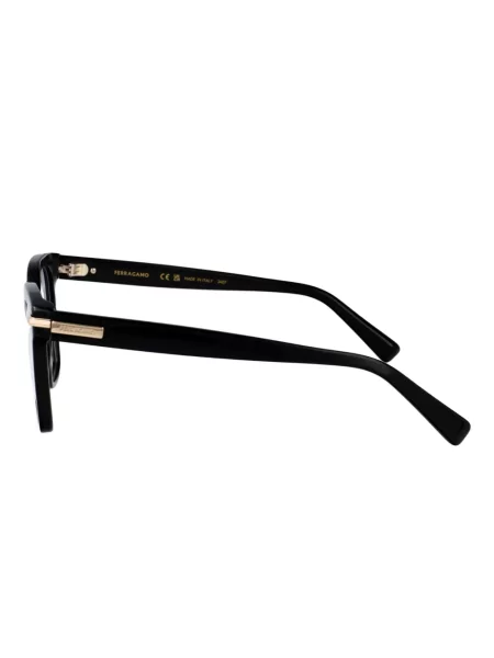 Γυαλιά ηλίου Ferragamo Eyewear με αυτόγραφο μαύρο