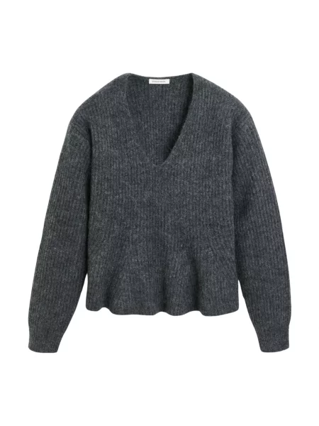 Moherowy sweter By Malene Birger szary