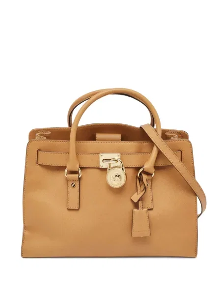 Kožená retro kožená taška Michael Kors Vintage