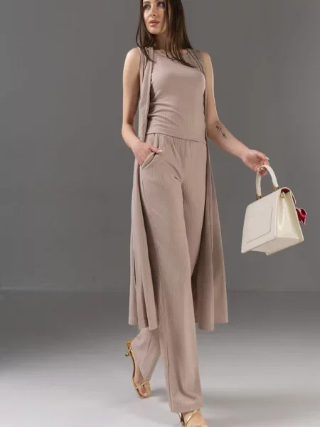 Штани повсякденні TrikoBakh бежевий