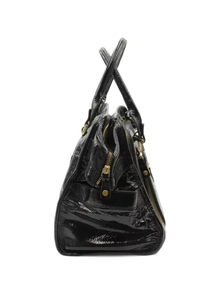 Кожена чанта Anya Hindmarch синьо