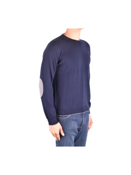 Dzianinowy sweter Altea niebieski