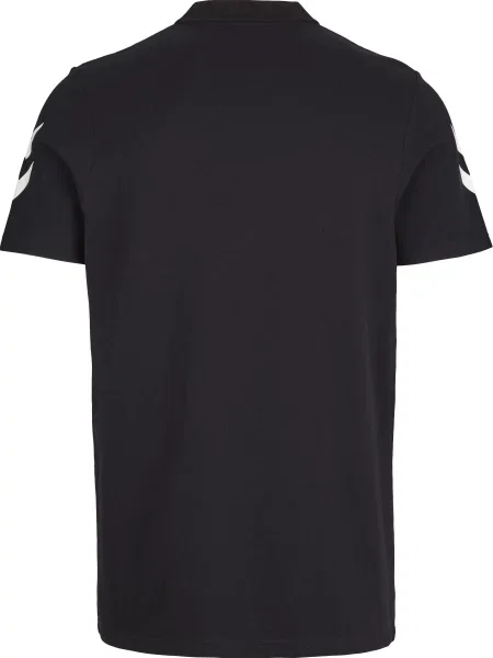 Koszulka polo dla dzieci Hummel hmlCORE cotton czarna