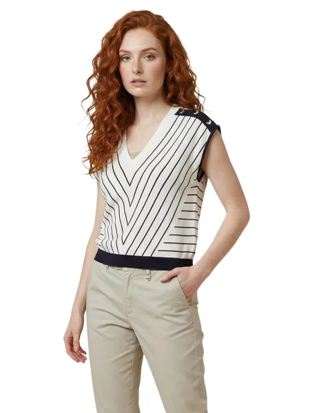 Bluzka Liu Jo bez rękawów czarna