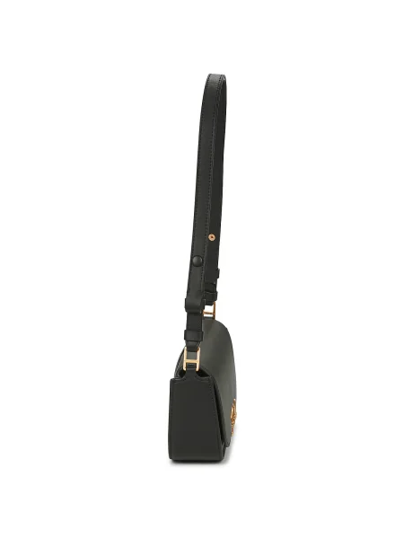 Geanta de piele Karl Lagerfeld K/Signature negru