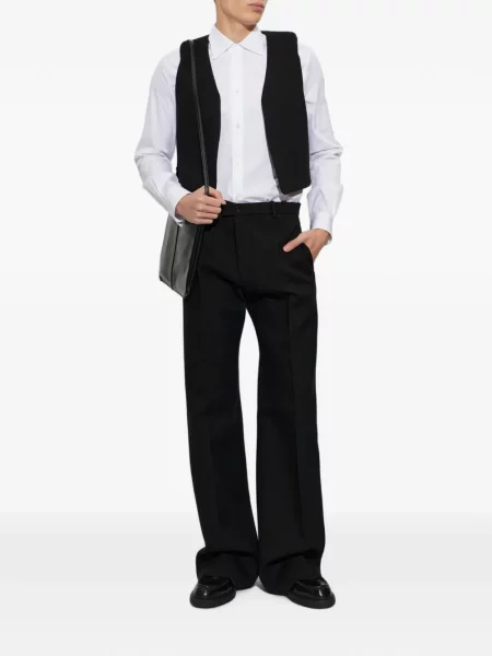 Vestă Jil Sander de lână negru