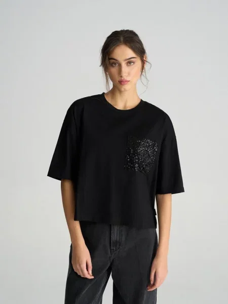 Футболка DIVERSE Bloing чорний