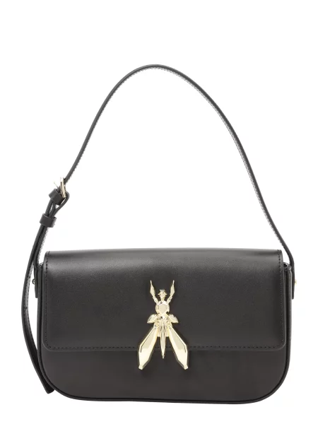 PATRIZIA PEPE Torba za na rame zlatna crna