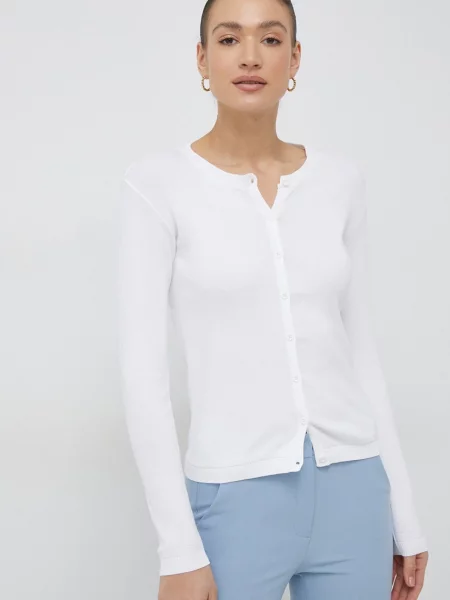 United Colors of Benetton cardigan din femei light alb
