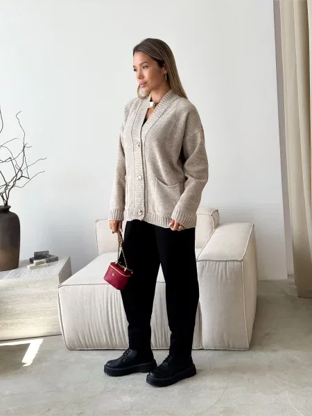 Кардиган ART KNIT бежевий