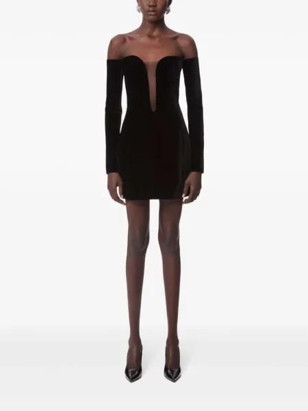 Kostiumas mini mini suknelė Nina Ricci juoda