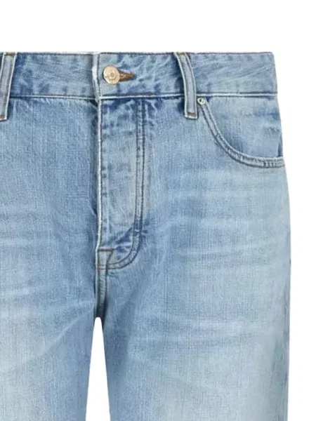 Blugi Armani Exchange cu 5 buzunare albastru
