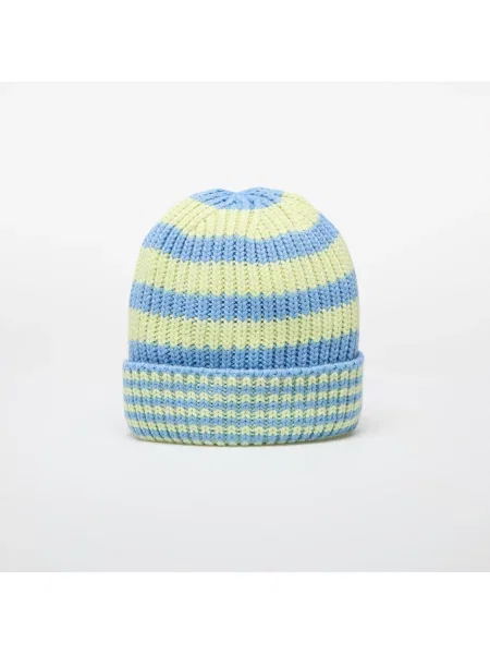 Шапка New Era Knit Medium Stripe Beanie Pastel Blue Universal синьо
