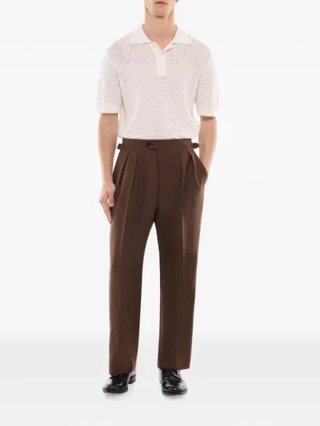 Pantaloni Fursac maro