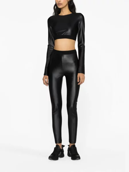 Palaidinė be rankovių Versace Jeans Couture juoda