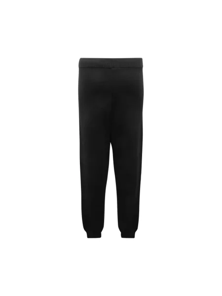 Dzianinowe spodnie Max Mara czarne