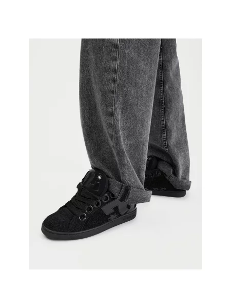 Superge DC Shoes EO-COURT GRAFFIK PUFF črna