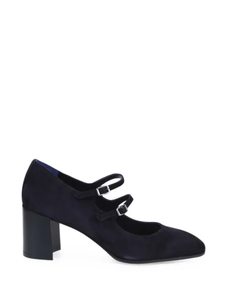 Pantofi cu toc Carel Paris cu bretele albastru