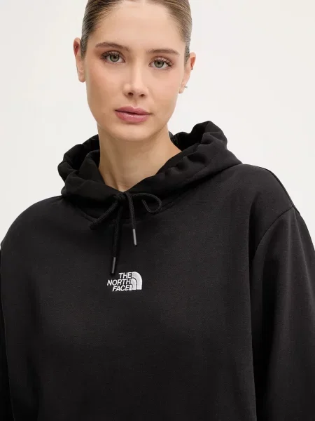 Сукня The North Face Essential Relaxed mini oversize чорний