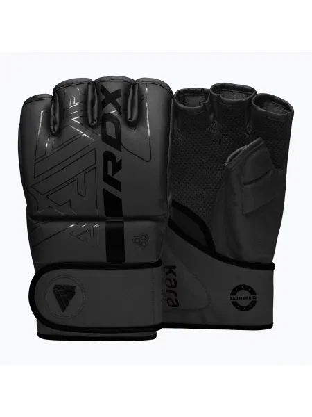 RDX Grappling kesztyű F6 fekete. Méret: XL fekete
