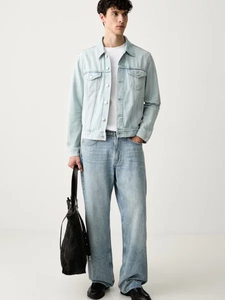 Calvin Klein Jeans jachetă pentru bărbați din albastru