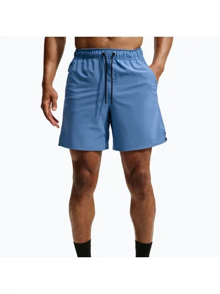 Pantaloni scurți de antrenament pentru bărbați Nike Unlimited indigo storm/black/indigo storm negru