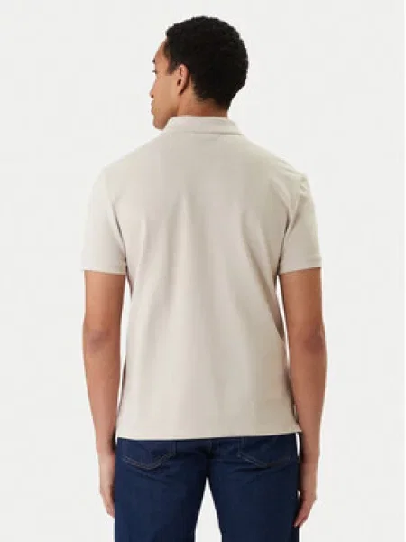 Polo majica Calvin Klein bež