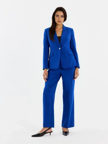 Mohito Elegantiškos kelnės indigo mėlyna