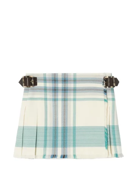 Fusta mini Burberry în carouri