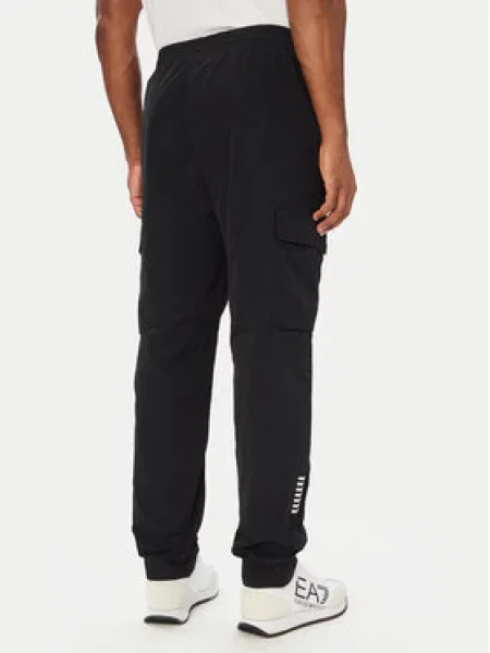 Emporio Armani Kargo hlače črna