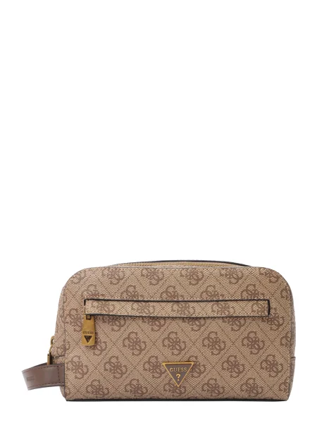 Guess Kozmetična torbica MILANO bež