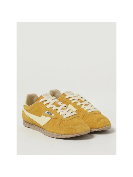 Sneakersy Autry żółte