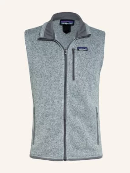 Patagonia Pletená Fleecová Vesta Better Sweater™ šedá