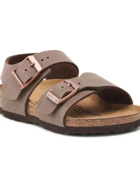 Birkenstock Sandále New York Kids Bs hnedá