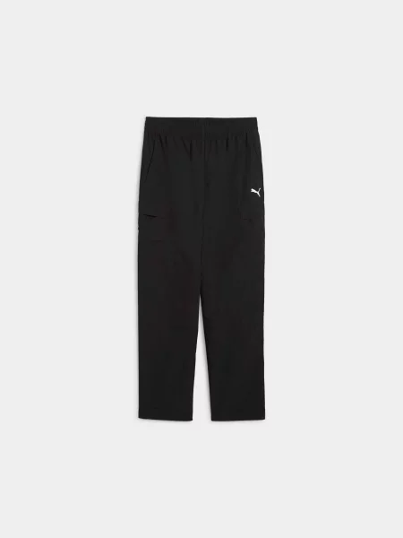 Детские брюки карго Puma черные