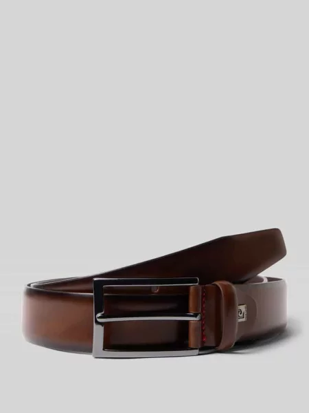 Skórzany z metalową sprzączką Pierre Cardin