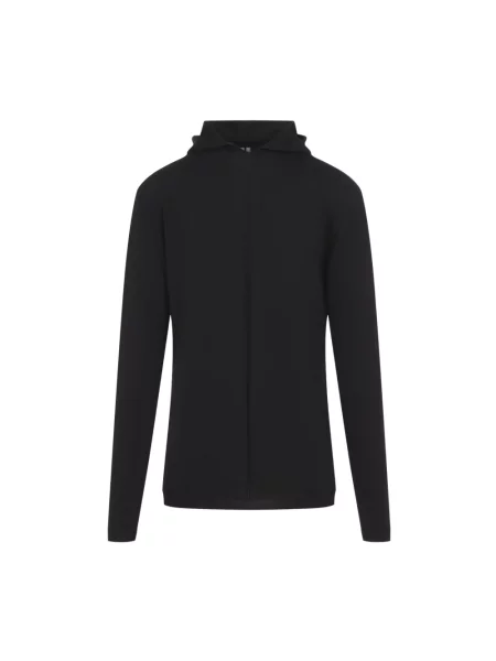 Bluza z kapturem Rick Owens czarna