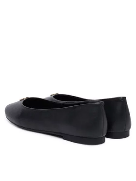 Tommy Hilfiger Balerinke Th Plate črna