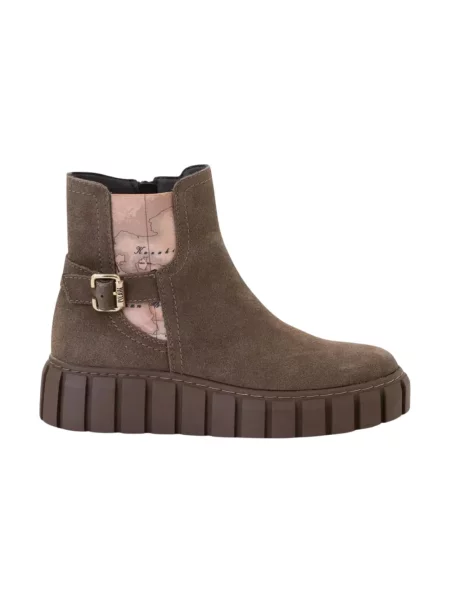 Buty do kostki Alviero Martini 1a Classe zamszowe brązowe