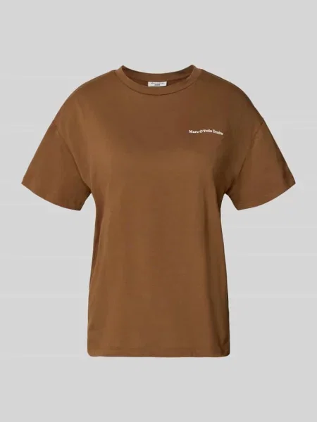 Marc O'Polo T-shirt brązowa