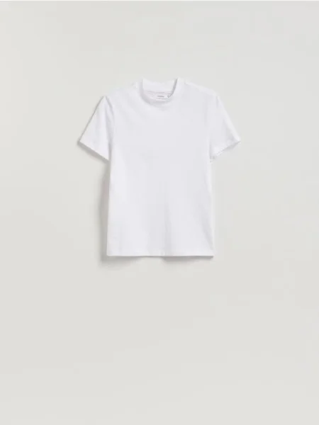 Reserved Tricou slim fit alb