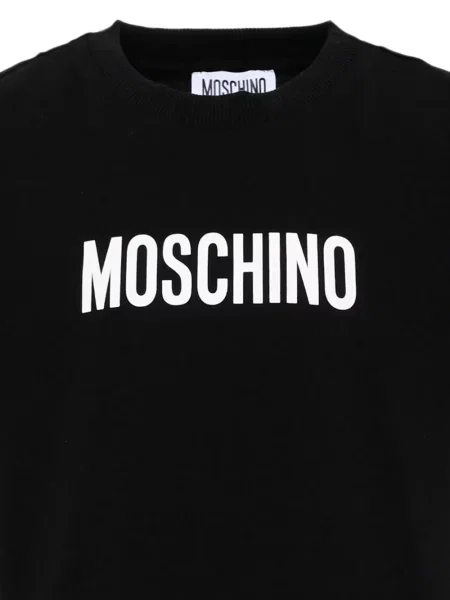 Koszulka dziecięca Moschino czarna
