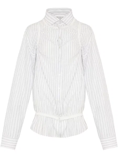 Cămașă Maison Margiela cu dungi alb
