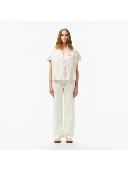 Рубашка Lacoste бежевая