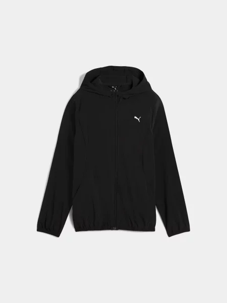 Демісезонна куртка PUMA Run Velocity Woven Jacket W комбінований верх чорний