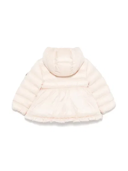 Kurtka puchowa dziecięca Moncler Enfant różowa