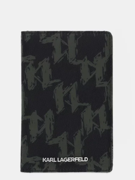 Портмоне Karl Lagerfeld K/MONOGRAM черно